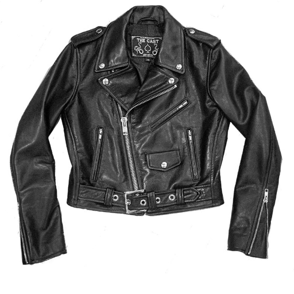 Beautiful 100% leather jacket from the cast NYC with tag